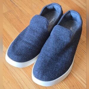 AllBird Wool Navy Slip-On Men's Shoes - Size 11